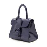 Delvaux Indigo Vernis Gel Brillant Mini Bag