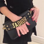 Dior Black J'adior Flap Bag