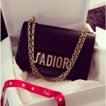 Dior Black J'adior Flap Bag with Chain 4