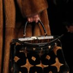 Fendi Black/Brown Shearling Peekaboo Bag - Fall 2017