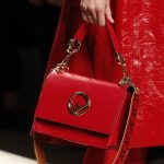 Fendi Red Flap Bag - Fall 2017