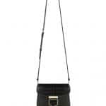 Givenchy Black Crocodile Embossed Mini Nobile Bag