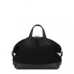 Givenchy Black Suede with Studs Medium Nightingale Bag