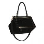 Givenchy Black Suede with Studs Small Pandora Bag