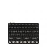 Givenchy Black with Eyelets Medium Pandora Pouch Bag