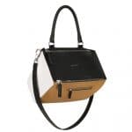 Givenchy Black/Beige/White Tricolor Medium Pandora Bag