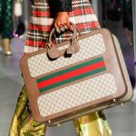 Gucci GG Supreme Suitcase Bag - Fall 2017