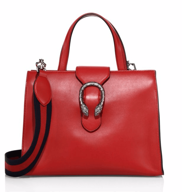 Gucci Medium Dionysus Leather Top-Handle Bag
