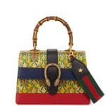 Gucci Multicolor Brocade Medium Dionysus Top Handle Bag