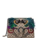 Gucci Multicolor GG Supreme Parrot Medium Dionysus Bag