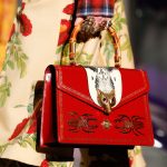 Gucci Red Broche Top Handle Bag - Fall 2017