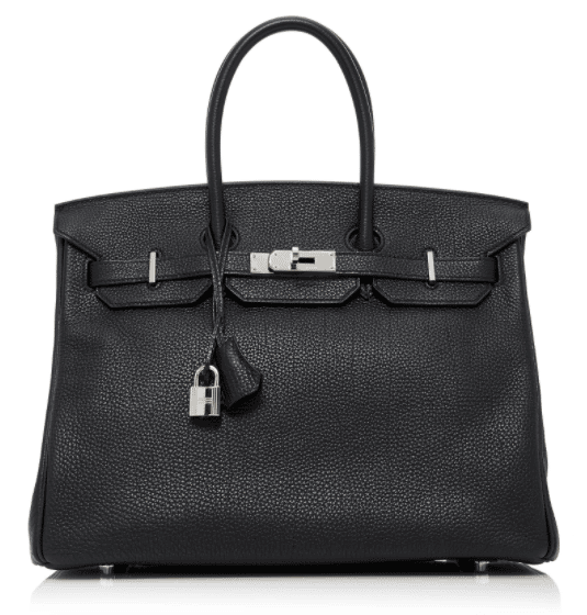 Hermès 35cm Black Togo Leather Birkin