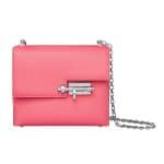 Hermes Lipstick Pink Mysore Goatskin Verrou Chaine Bag