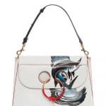 J. W. Anderson White/Multicolor Animated Medium Pierce Bag