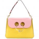 J. W. Anderson Yellow/Bubblegum Medium Pierce Bag