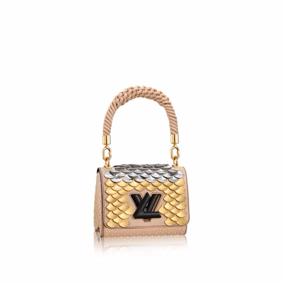 Louis Vuitton Twist Handbag Monogram Sequins PM