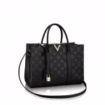 Louis Vuitton Black Cuir Plume/Cuir Ecume Very Tote Bag