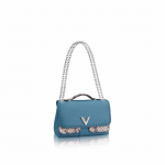 Louis Vuitton Blue Cuir Plume/Python Very Chain Bag