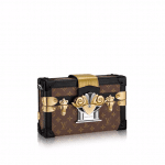 Louis Vuitton Embellished Monogram Canvas Petite Malle Bag