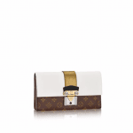 Louis Vuitton Monogram Canvas Column Clutch Bag