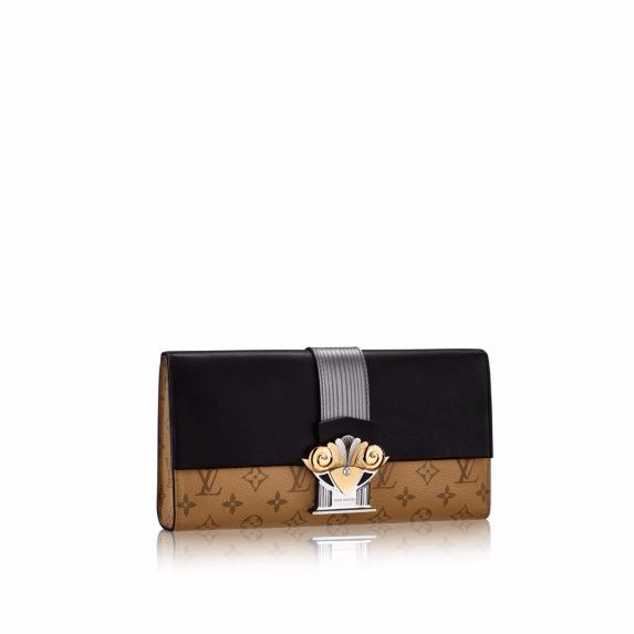 Louis Vuitton Monogram Reverse Column Clutch