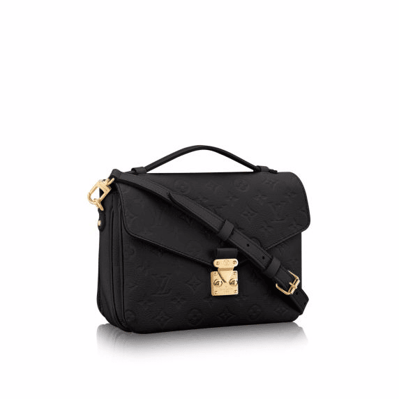Louis Vuitton Noir Pochette Metis Bag