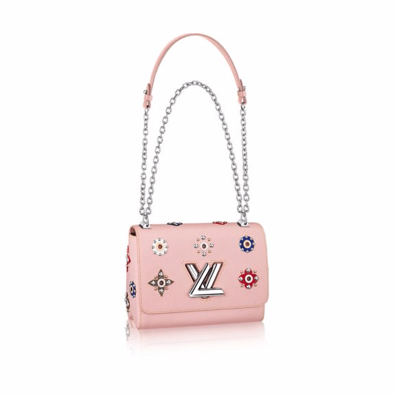 LOUIS VUITTON LV X Yk Twist MM Red White Epi