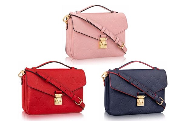 Louis Vuitton Monogram Empreinte Pochette Metis For Spring 2017 Spotted Fashion