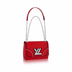 Louis Vuitton Red Epi Twist PM Braided Studs Bag