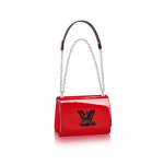 Louis Vuitton Red Monogram Vernis Twist PM Bag