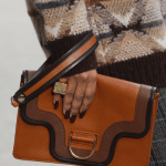 Marc Jacobs Tan Clutch Bag - Fall 2017