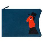 Moynat Petrol Blue Michel Pouch Bag - Mambo for Moynat