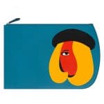 Moynat Sky Blue Brigitte Pouch Bag - Mambo for Moynat