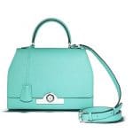 Moynat Turquoise Rejane Bag