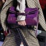 Mulberry Dark Violet Silky Calf and Suede Brimley Envelope Bag - Fall 2017