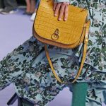 Mulberry Gold Ochre Croc Print Amberley Satchel Bag - Fall 2017