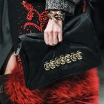 Prada Black Satin Embellished Clutch Bag 3 - Fall 2017