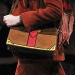 Prada Brown Suede Painted Cahier Bag - Fall 2017