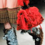 Prada Red Fur Satchel Bag - Fall 2017