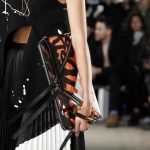 Proenza Schouler Black/Bronze:Silver Printed Clutch Bag - Fall 2017