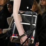 Proenza Schouler Black/Silver/Bronze Patchwork Clutch Bag - Fall 2017