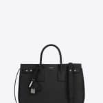 Saint Laurent Black Medium Sac De Jour Souple Bag