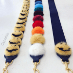 Anya Hindmarch Pompom Shoulder Straps