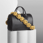 Anya Hindmarch Smiley All Over Pompom Shoulder Strap