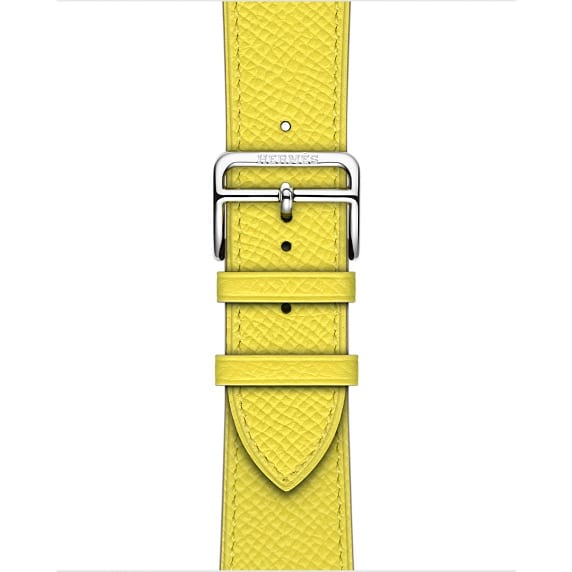 Apple Watch Hermès - 42mm Lime Epsom Leather Single Tour