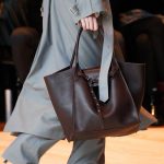 Celine Burgundy Tote Bag - Fall 2017