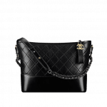 Chanel Black Gabrielle Hobo Bag