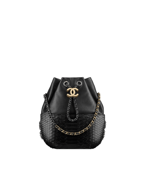 Chanel Gabrielle Small Navy/Black 19B - Designer WishBags