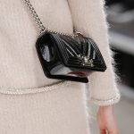 Chanel Black Patent Chevron Boy Bag - Fall 2017