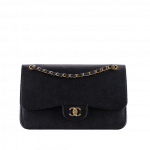 Chanel Black Timeless Pure Jumbo Flap Bag